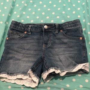 Cat & Jack denim jean shorts